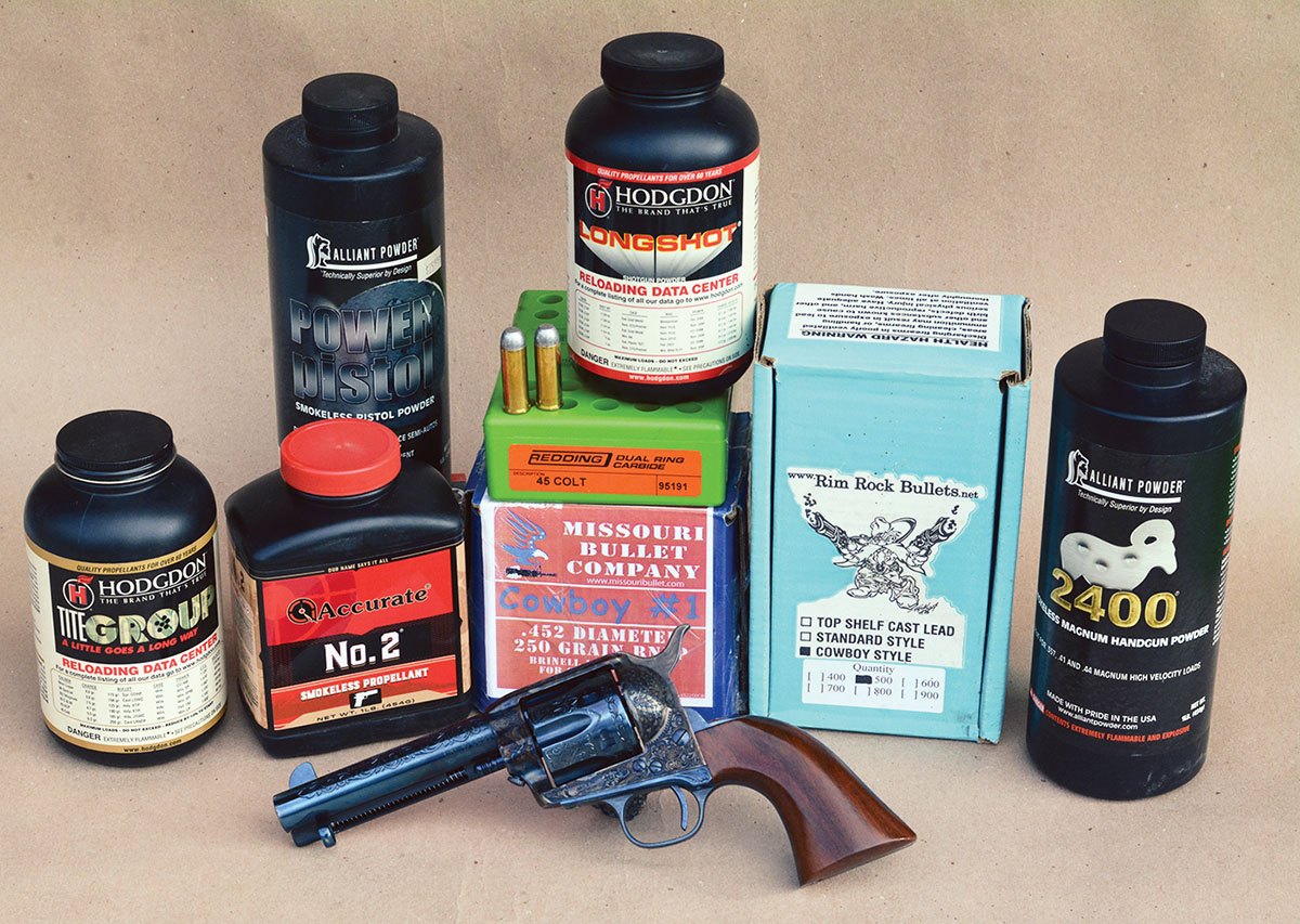 Brian developed 45 Colt handloads that offered top-notch performance.